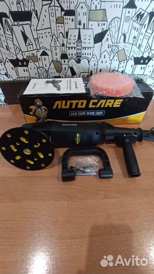 Полировальная машинка эксцентриковая для авто