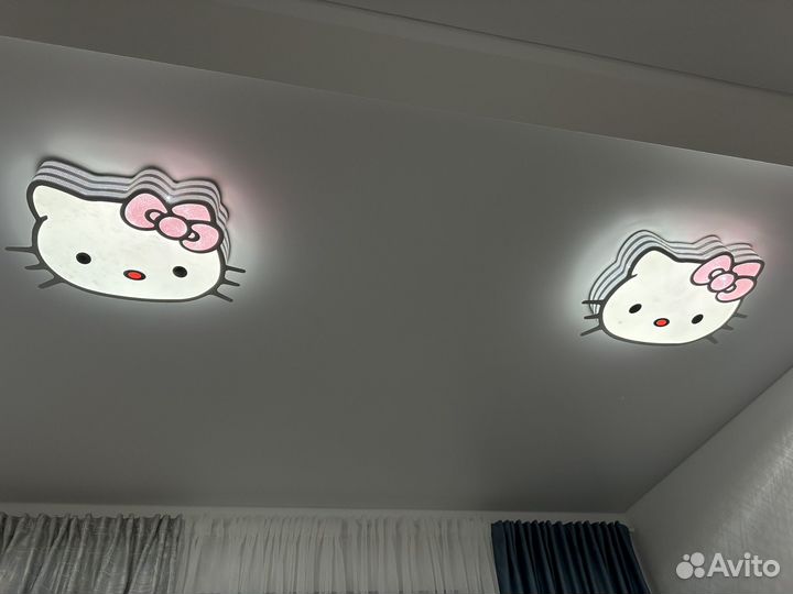 Светильник потолочный Hello kitty