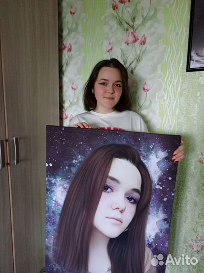 Портрет, картина в Новочеркасске по фото на холсте
