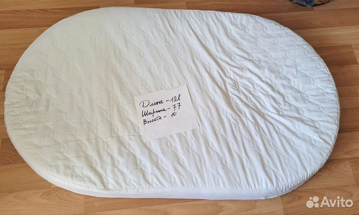 Матрас в детскую кроватку 125 75