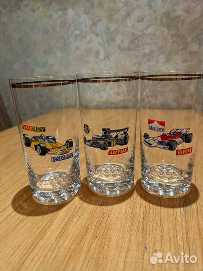 Стаканы из тонкого стекла. Чехия