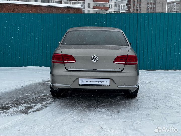 Volkswagen Passat 1.8 AMT, 2012, 204 500 км