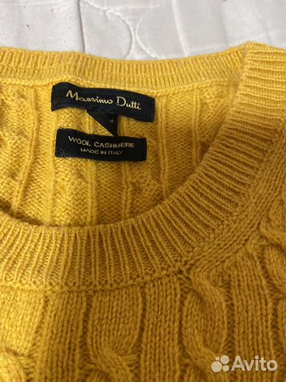 Свитер кашемировый massimo dutti