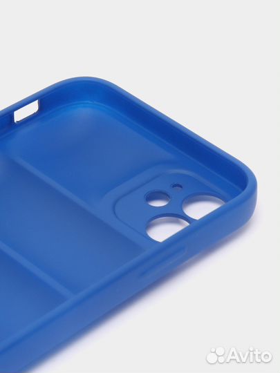 Чехол на iPhone синий (все модели)