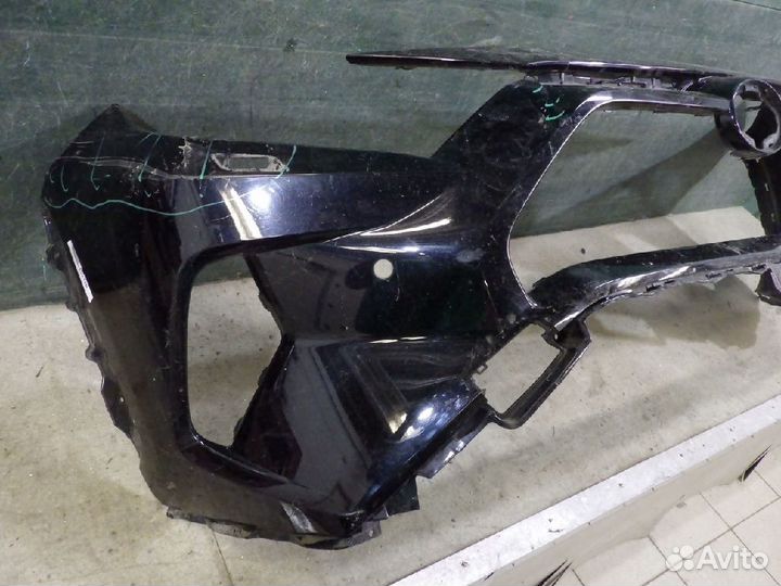 1258386 toyota RAV4 облицовка бампера переднего 2020