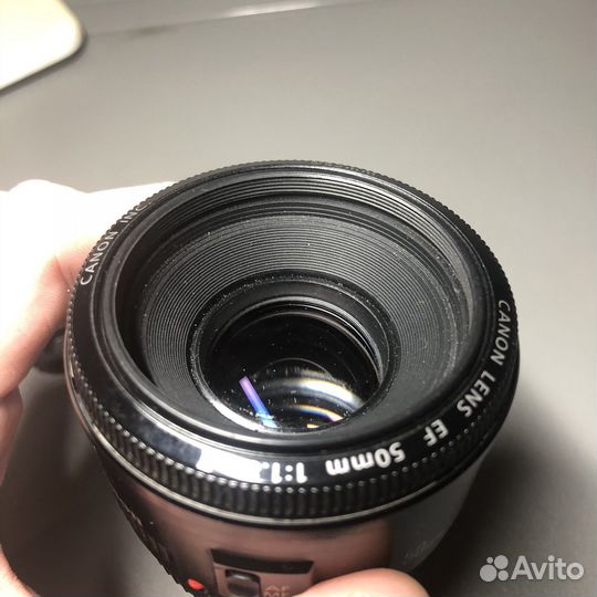 Объектив canon 50mm 1 8