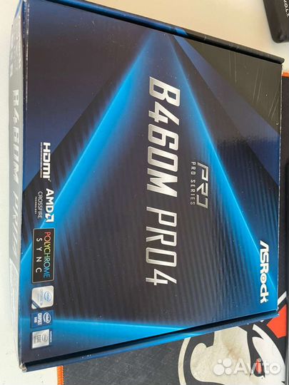 Материнская плата b460m pro4