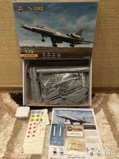 Tu22kd 1/72 Modelsvit+ дополнения