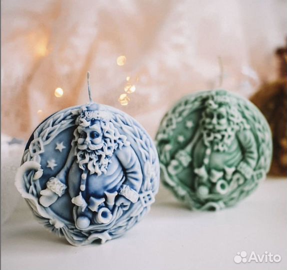 Силиконовые формы для свечей