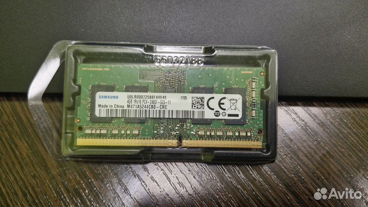 Оперативная память ddr3 4gb, so dimm 1шт