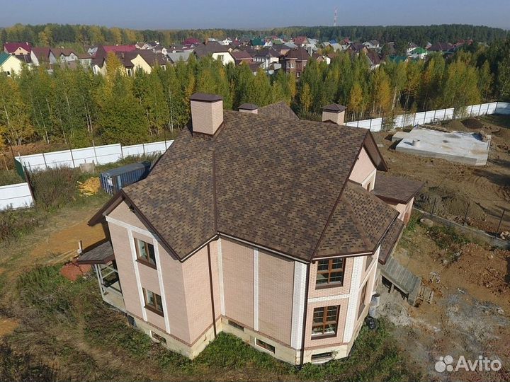 Гибкая черепица Docke PIE premium Генуя/Трюфель