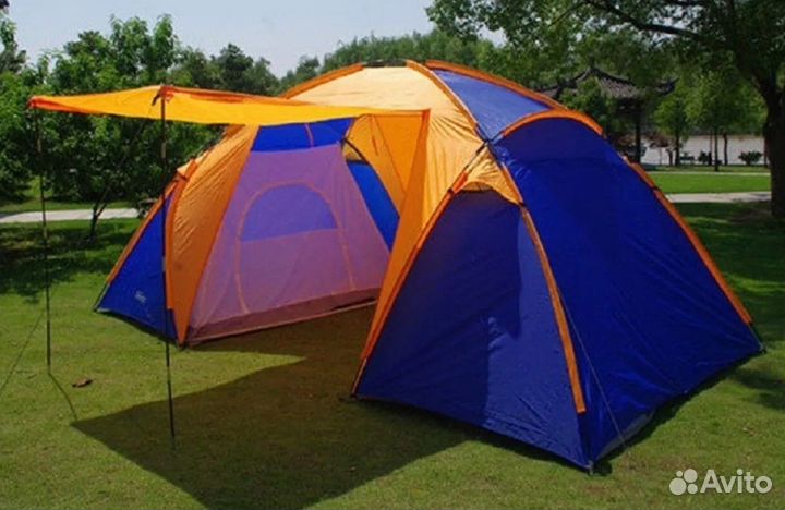 Палатка 4х местная 2 комнаты