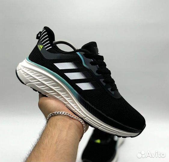 Кроссовки черные мужские adidas новые 41-45р