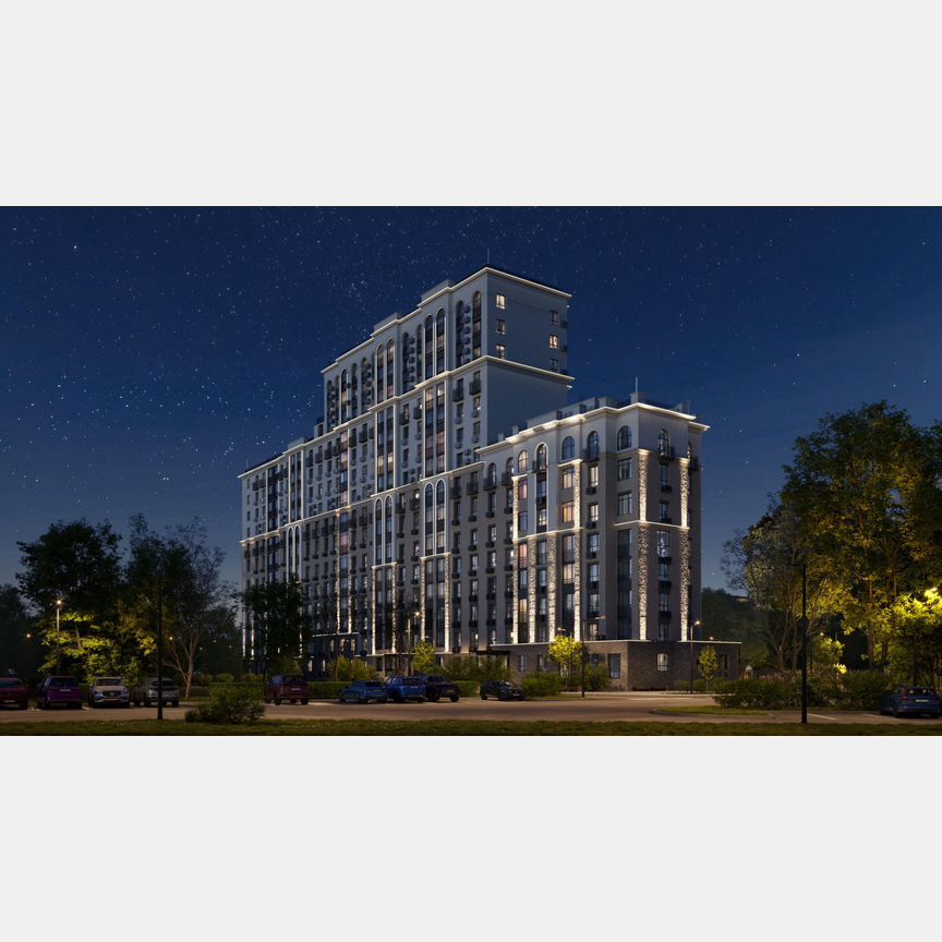 1-к. квартира, 38,4 м², 10/15 эт.