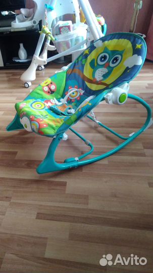 Шезлонг детский б/у