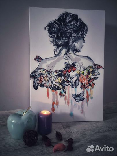 Рисую картины по номерам на заказ