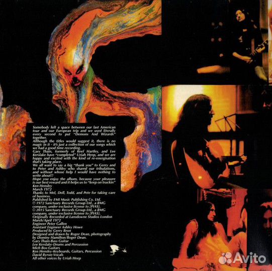 Uriah Heep / Demons And Wizards (LP)