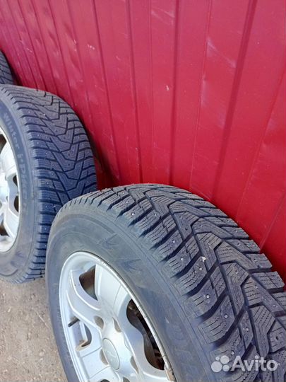 Литые диски с зимней резиной
