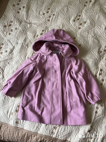 Демисезонное пальто и утепленная куртка на девочку