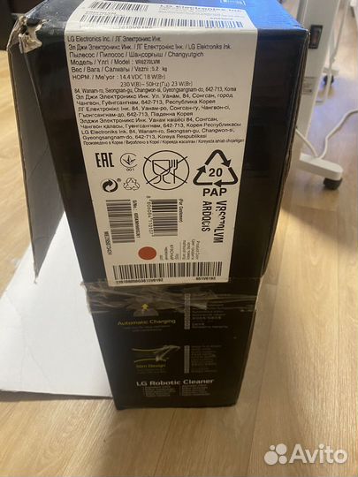 Робот пылесос lg hom bot