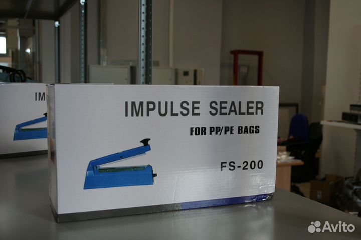 Запайщик пакетов FS-200 (пластик) новый