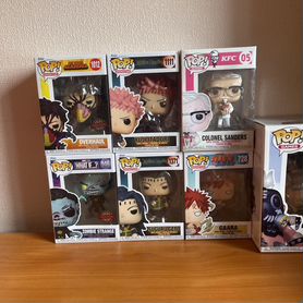 Funko pop KFC, Gaara, Itadori, Suguru Geto