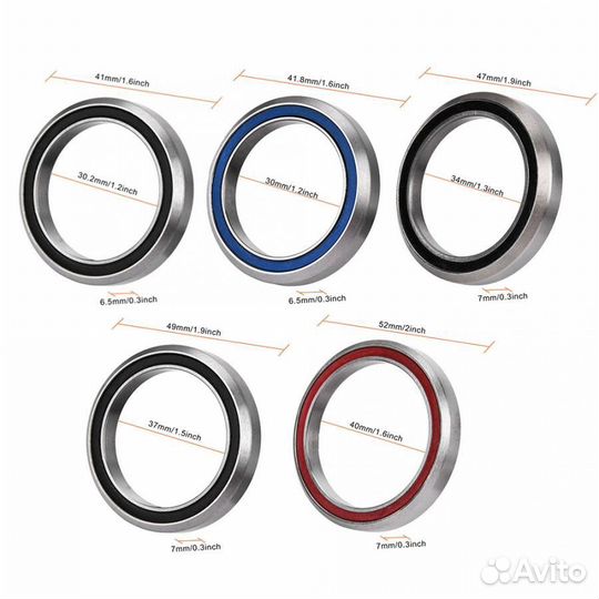 Конусные подшипники в рулевую велосипеда\самоката