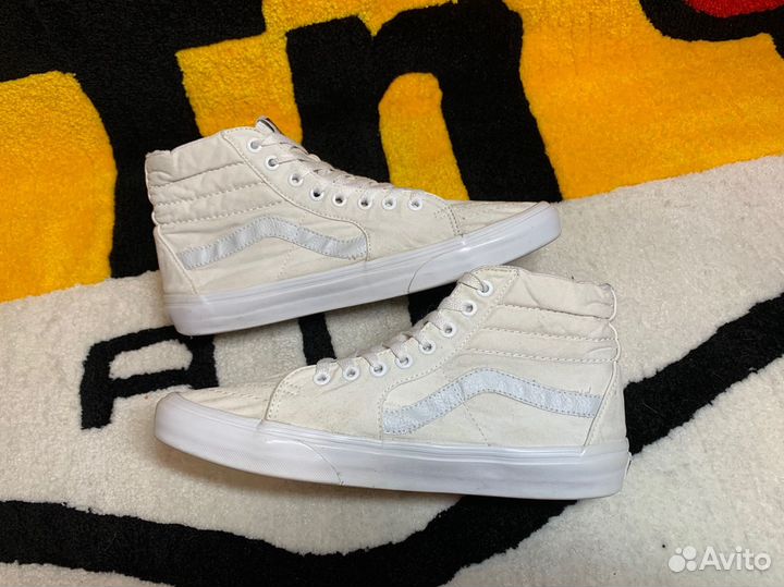 Кеды Vans Sk8-Hi White 42,5 8,5uk оригинал