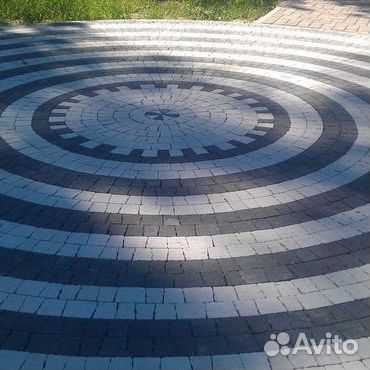 Брусчатка вибропрессованная.Все виды.Производитель