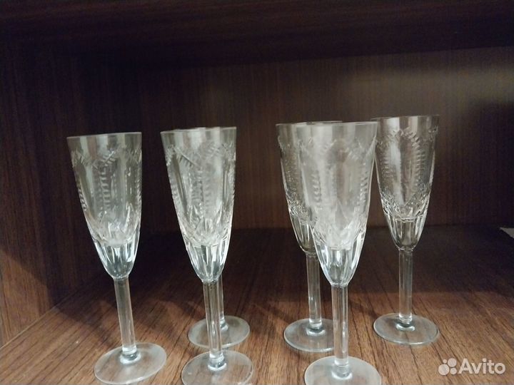 Рюмки хрусталь СССР