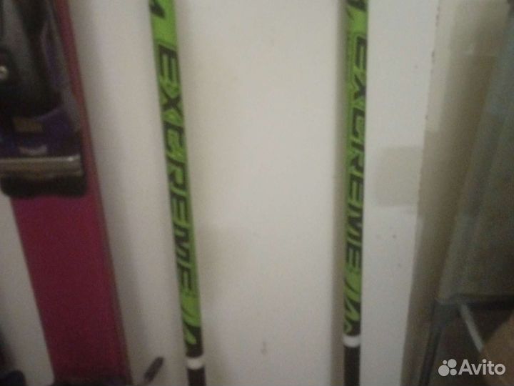 Горные лыжи hart с палками