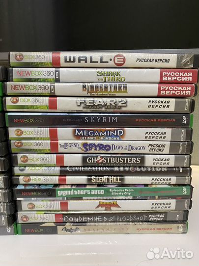 Диски xbox 360