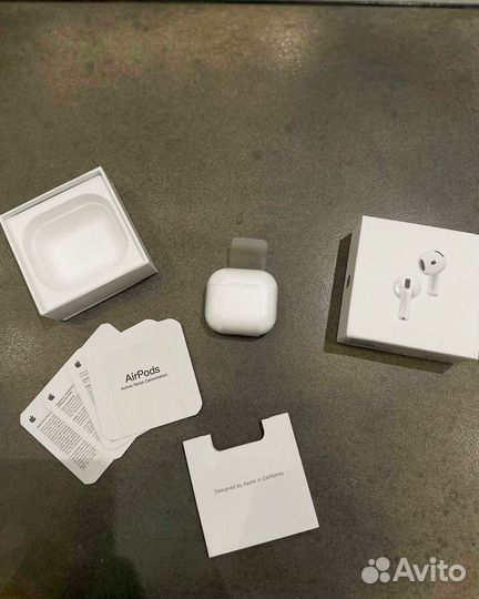 Беспроводные наушники airpods 4