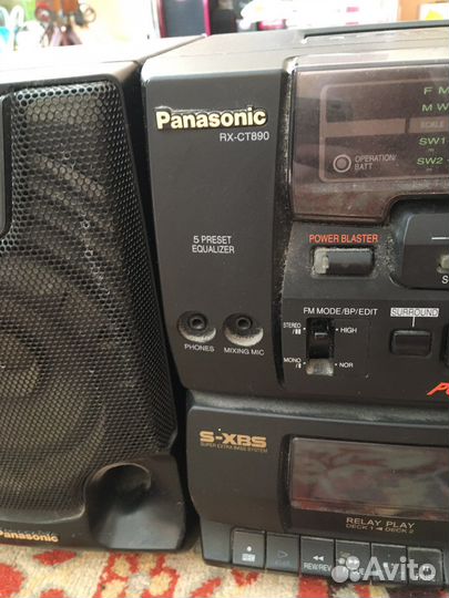 Магнитофон Panasonic RX-CT890