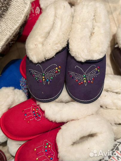 Чуни из овчины