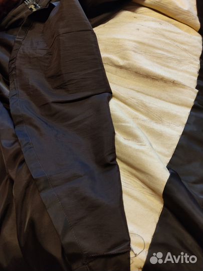 Шуба норковая с капюшоном