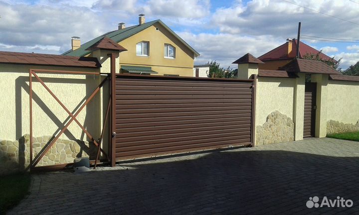 Забор из профнастила