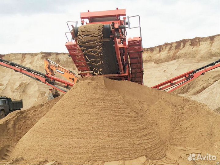 Песок сеяный