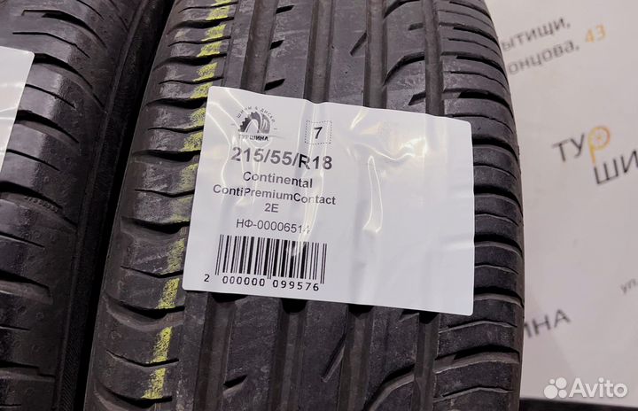 Continental ContiPremiumContact 2E 215/55 R18 94Y