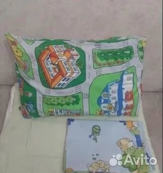 Подушка с одеялом