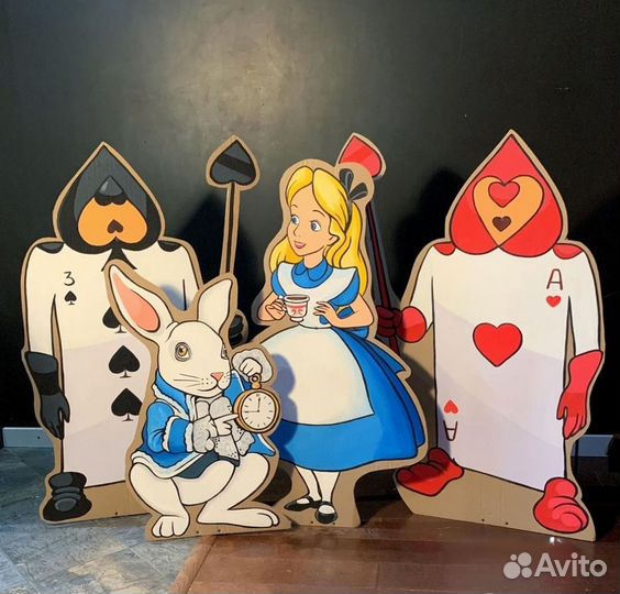 Декор Алиса в стране чудес