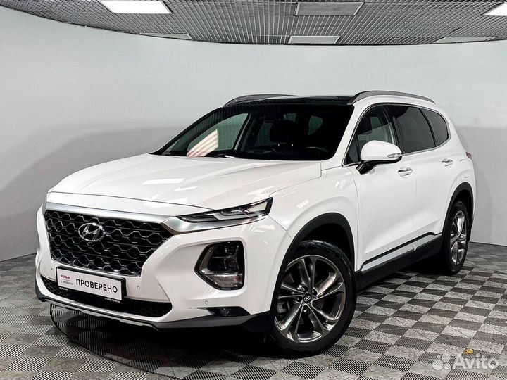 Hyundai Santa Fe 2.2 AT, 2019, 101 000 км
