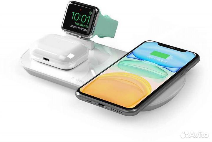 Беспроводная зарядная станция 3 в 1