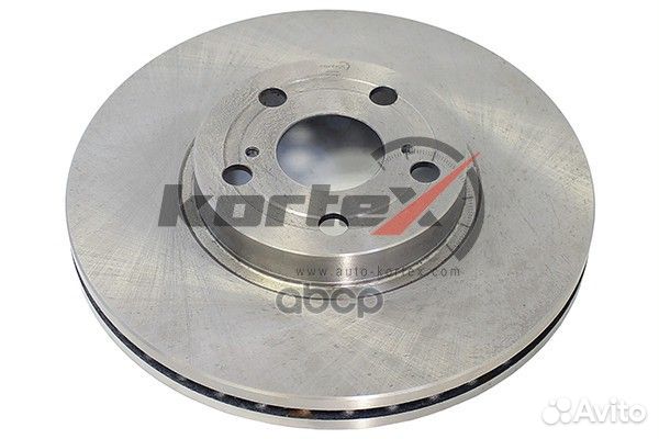 Диск торм. toyota avensis 03- перед. вент. 1 шт