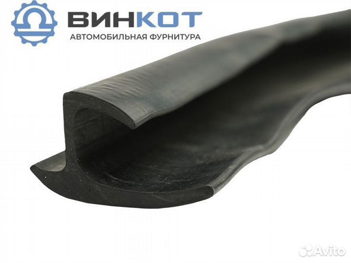 Резиновый уплотнитель фургона 18мм универсальный