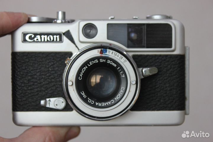 Редкость Canon Demi EE17 (Japan) 1966 года