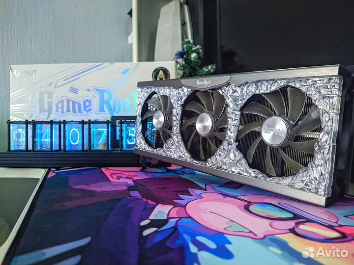 Видеокарта Palit GameRock RTX 3070 OC 8 Гб