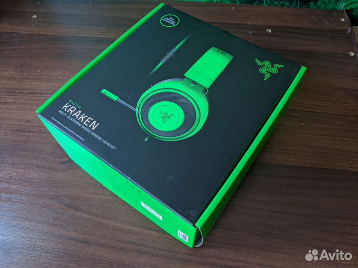 Коробка от Razer Kraken