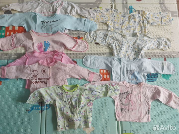 Вещи пакетом для девочки 56р
