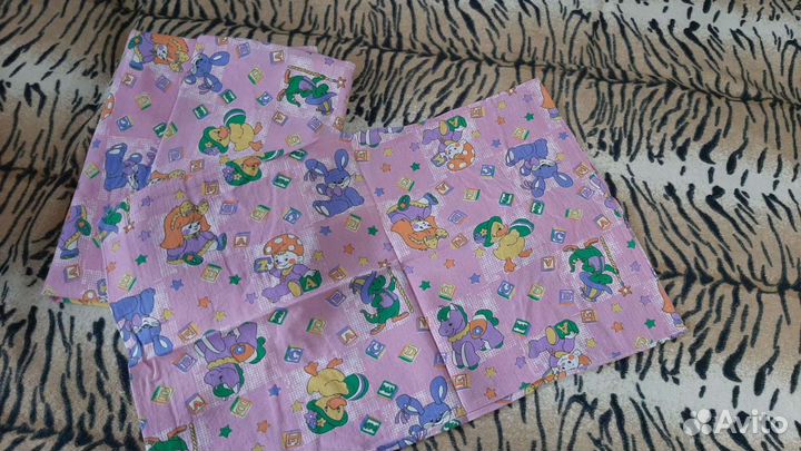 Постельный комплект детский в кроватку